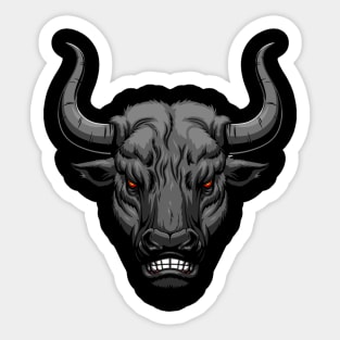 Taurus Zodiac Birthday Design Sticker